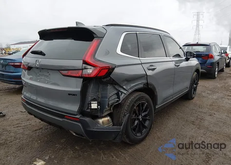 2023 Honda Cr-V Hybrid Sport from USA, damaged, VIN 7FARS6H54PE030459